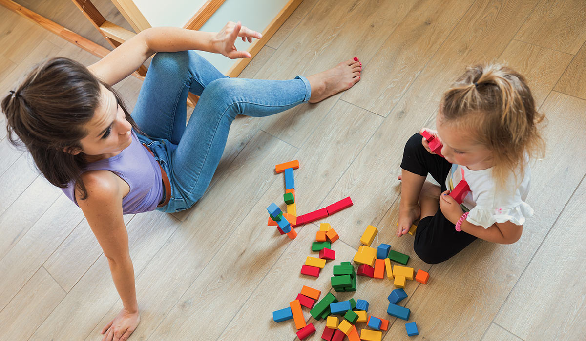 mom-and-daughter-playing-on-LVP-floor