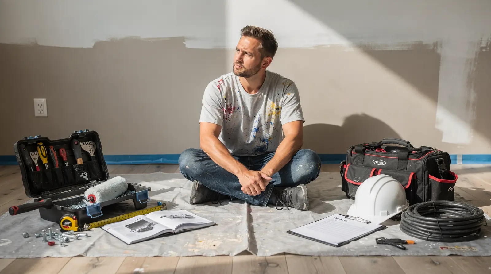 DIY hardwood installation removes labor costs from the budget but introduces added risk and difficulty
