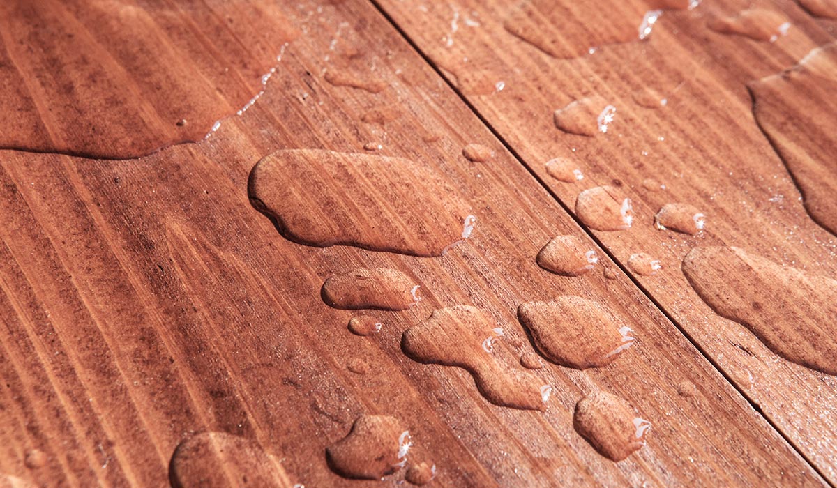 water stains on wood floor from BK Flooring Services