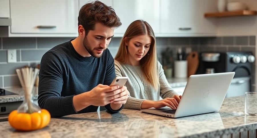 young-couple-researching-flooring-installers